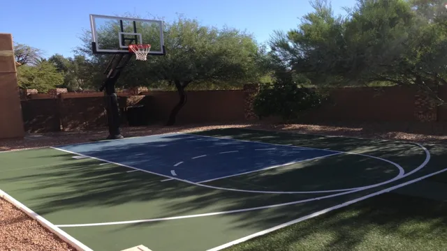 25x25 basketball court