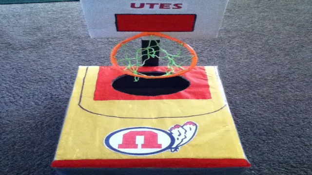 basketball court valentine box
