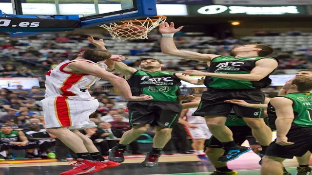 basketball spain action