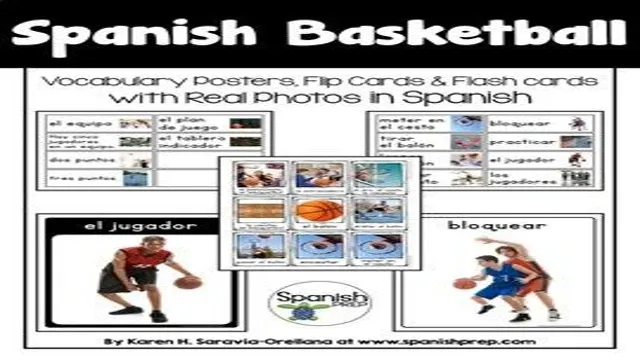 basketball terms in spanish
