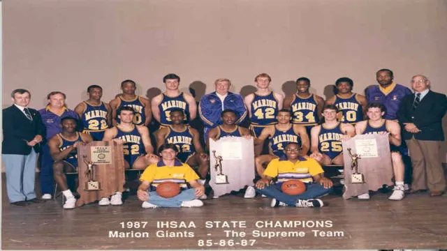 marion high school basketball