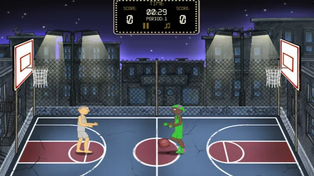 2 player basketball unblocked