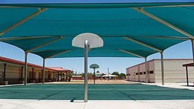 basketball court shade