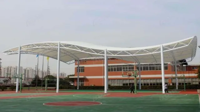 Stay Cool and Play Like a Pro with our Basketball Court Shade Solutions