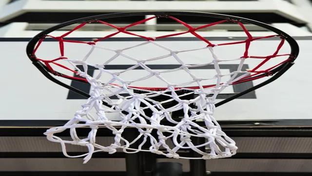 basketball hoop in the street