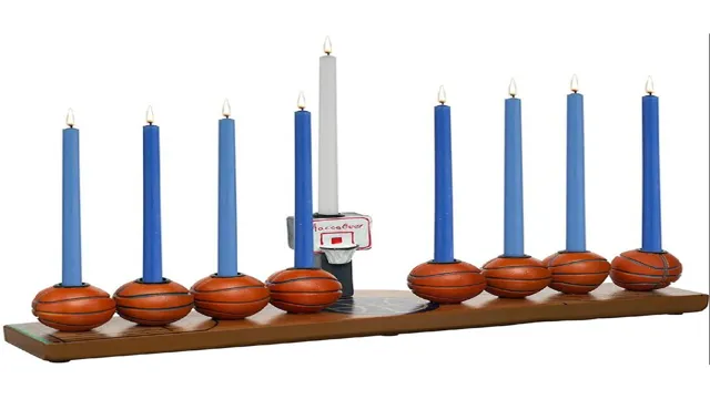 basketball menorah