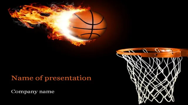 basketball slide template