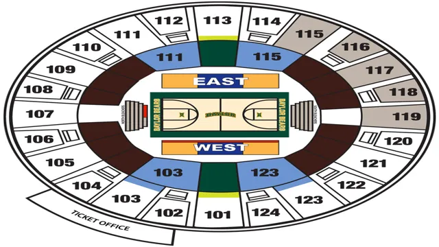 baylor basketball arena seating chart