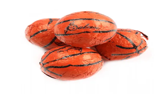 chocolate basketballs