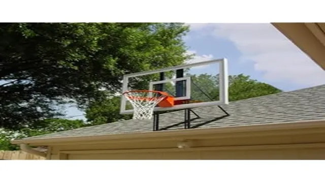 how to mount a basketball hoop to garage