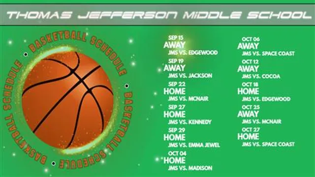 jefferson county basketball schedule
