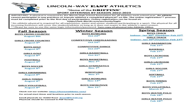 lincoln way east basketball schedule