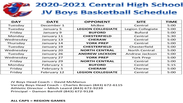 macon county basketball schedule